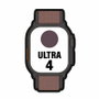 Apple Watch Ultra 4 49mm Caja de Titanio Negro Correa Loop Alpine Burdeos L
